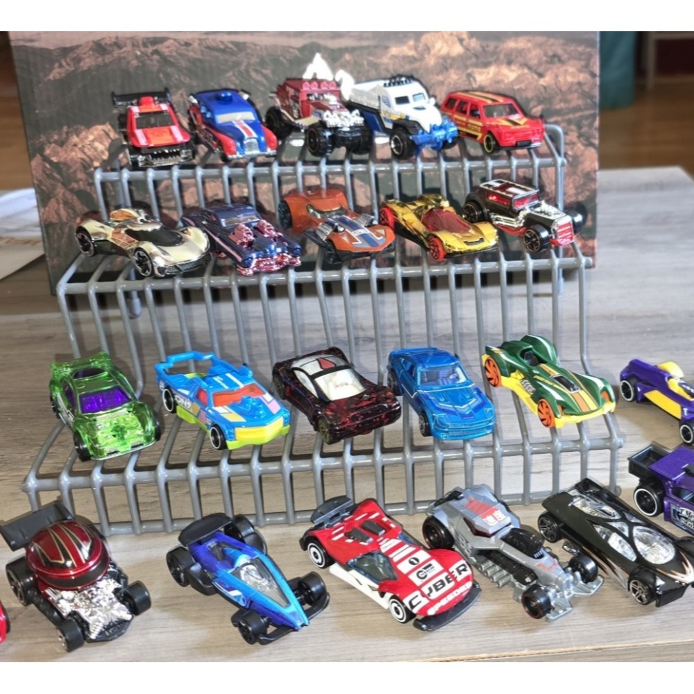 Hot Wheels Hot Rod Race toy Cars‎ Lot of 27 Mattel Customs Loose Racers hw